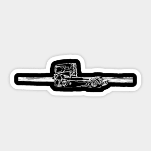 truck racing Sticker